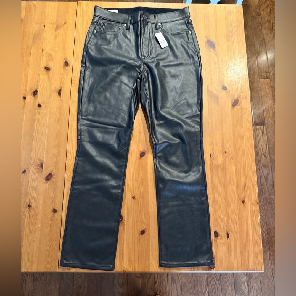 Gap Leather Pants